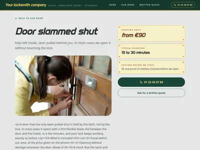 Safe Dial – service