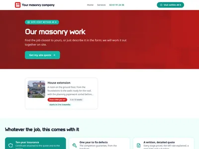 Site Quote – services
