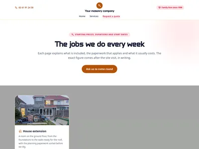 Local Mason – services