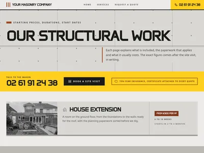 Raw Concrete – services