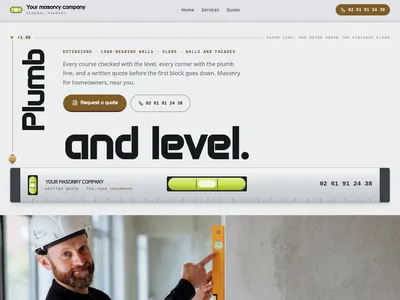 Mason – Plumb and Level