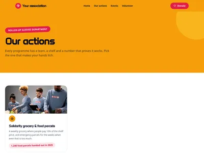 Kindred – actions
