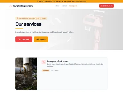 Emergency First – services
