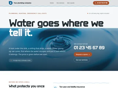 Plumber – Waterline
