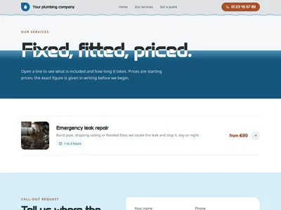 Waterline – services