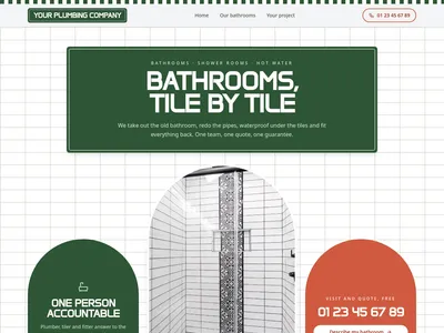 Plumber – Subway Tile Bath