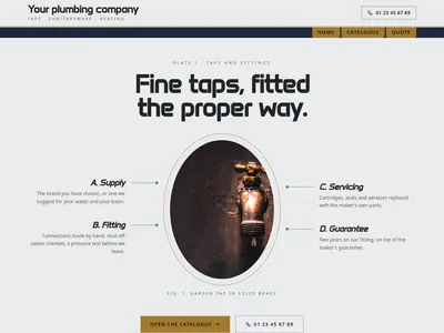 Plumber – Brass Tap Catalogue