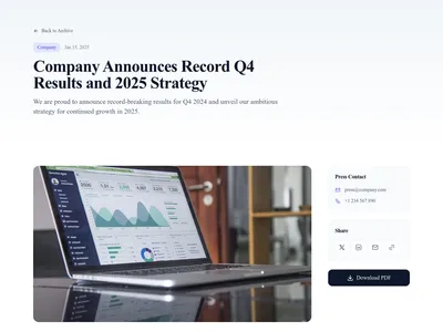 News Archive – release