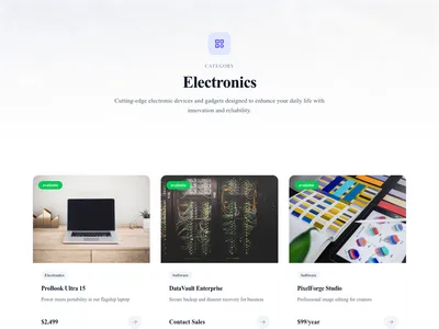 Showcase Grid – category
