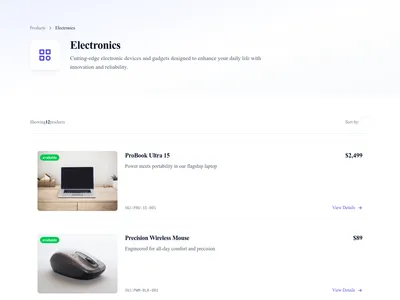 Catalog List – category
