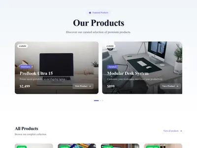 Products – Featured Carousel