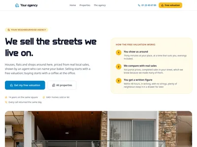 Real estate agency – Neighbourhood