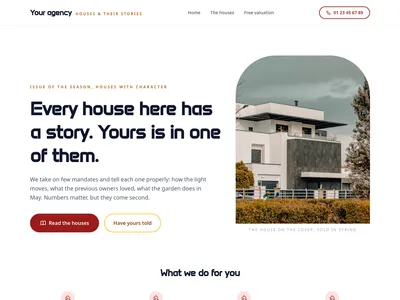 Real estate agency – House Stories