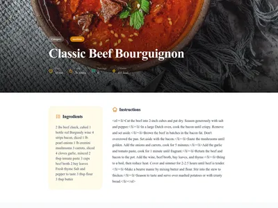 Food Cards – detail