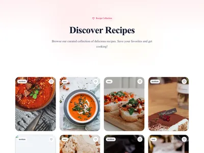 Recipes – Pinterest Style