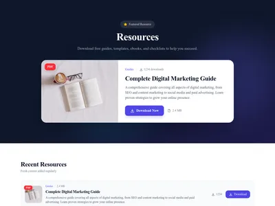 Resources – Featured Downloads