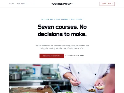 Restaurant – Tasting Room