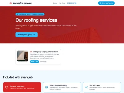 Roof Quote – services