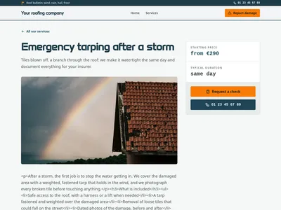 Wind Bulletin – service