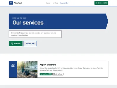 Station Signpost – services