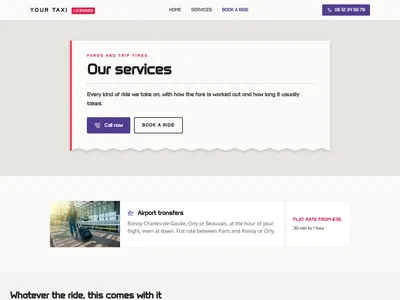 Meter Receipt – services