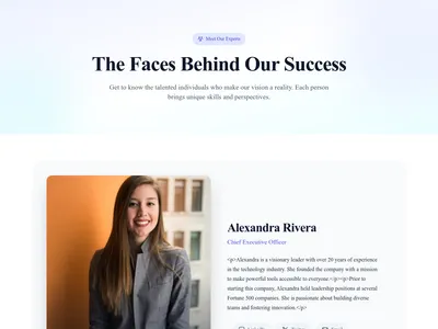 Team – Carousel Profiles