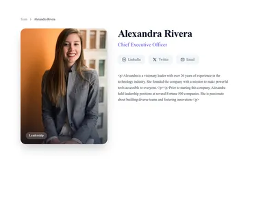 Carousel Profiles – member