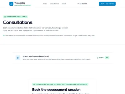 Clear Method – services