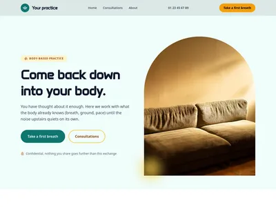 Therapist & wellness practitioner – Grounded