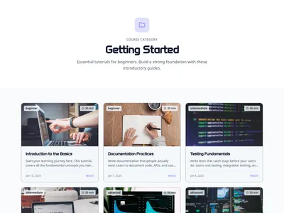 Video Course – category