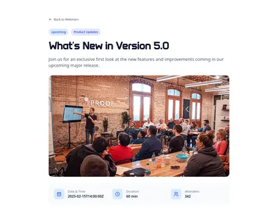 Event Cards – webinar